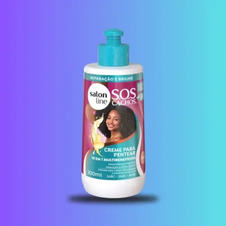 Creme para Pentear SOS Cachos 10 em 1 Multibenefícios Salon Line 300ml