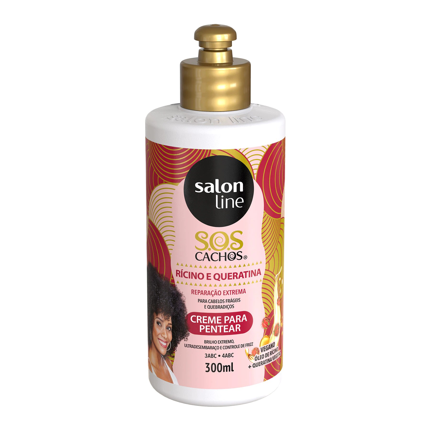 Salon Line Creme Para Pentear Ricino E Queratina Val Online Store