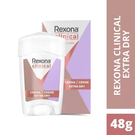 Desodorante Antitranspirante Rexona Clinical Extra Dry 48g