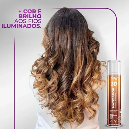 Gloss Matizador Magic Color 3D Morena Iluminada 300ml 