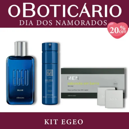 Kit Blue Egeo Masculino