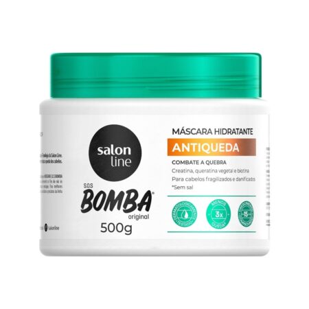 Máscara de hidratação S.O.S Bomba Antiqueda Salon Line 500g