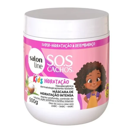 Máscara Capilar S.O.S Cachos Kids Salon Line -  500g