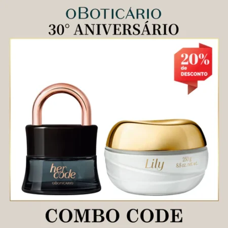 Combo Her Code + Lily Acetinado