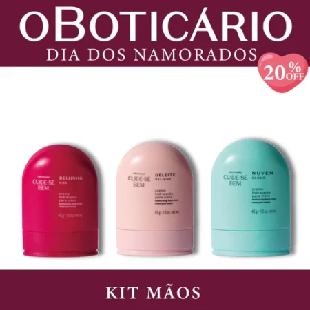 Kit Cuide-se Bem Creme Mãos
