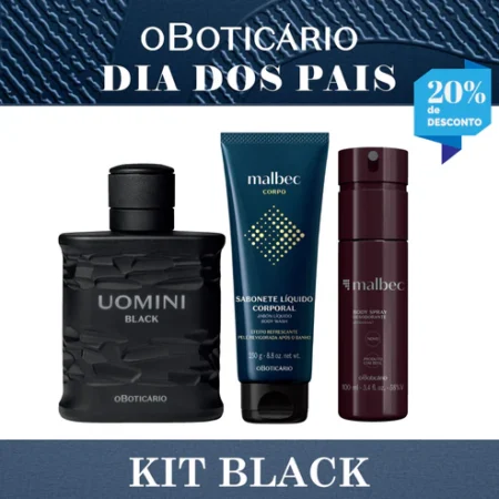 Kit Uomini Black