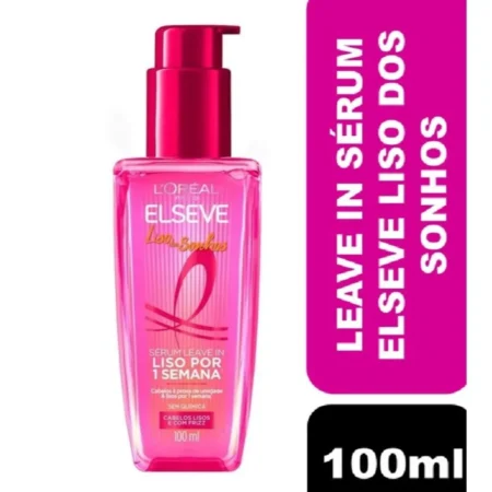 Sérum Leave-in L'Oréal Paris Elseve Liso dos Sonhos 100ml