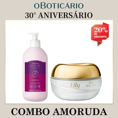 Kit Amoruda + Lily Acetinado