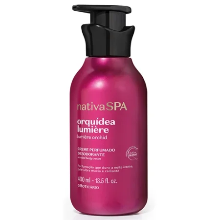 Creme Desodorante Nativa SPA Orquídea Lumière 400ml